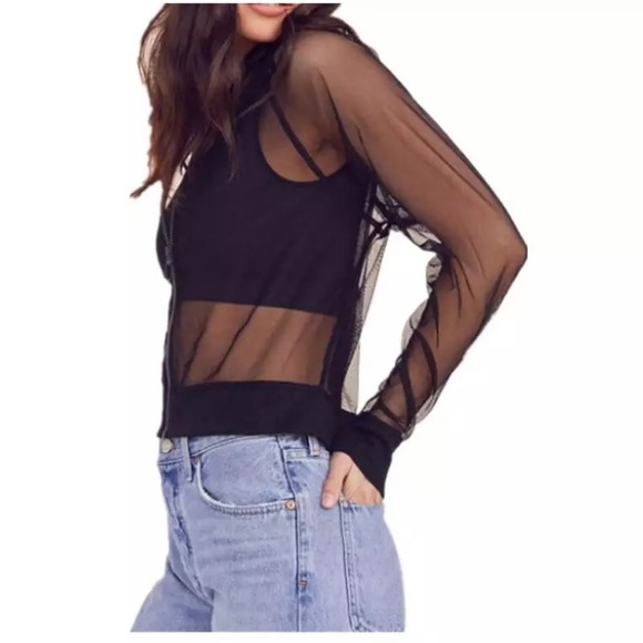 Sheer Mesh Jacket - Picture 2 of 6